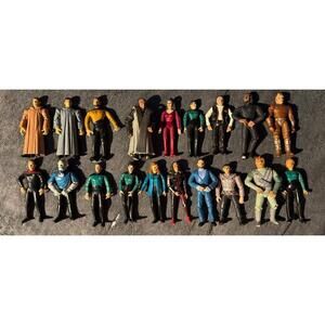 Lot Of 19 Loose Star Trek Figures 1990's Playmates VTG - Great Variety